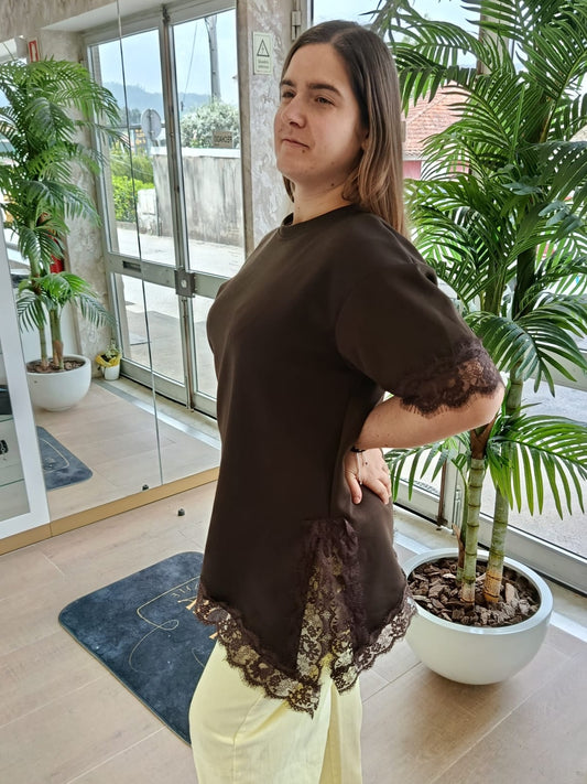 NOVAS CORES T-SHIRT DUPE ZARA