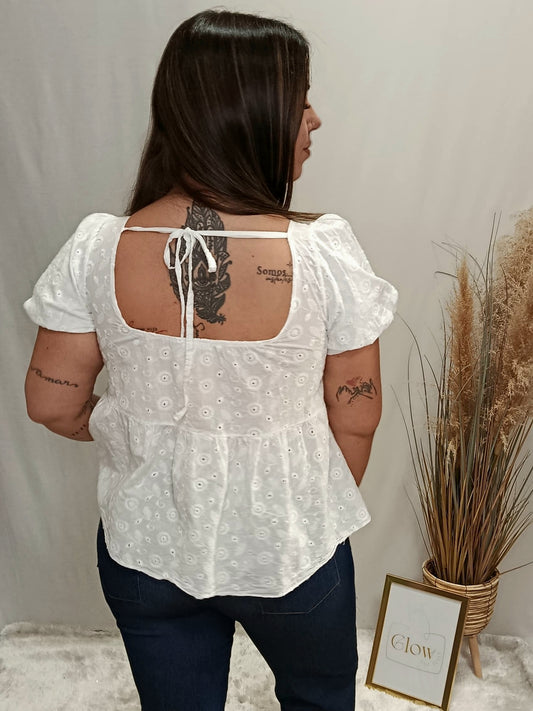 BLUSA BORDADO INGLÊS