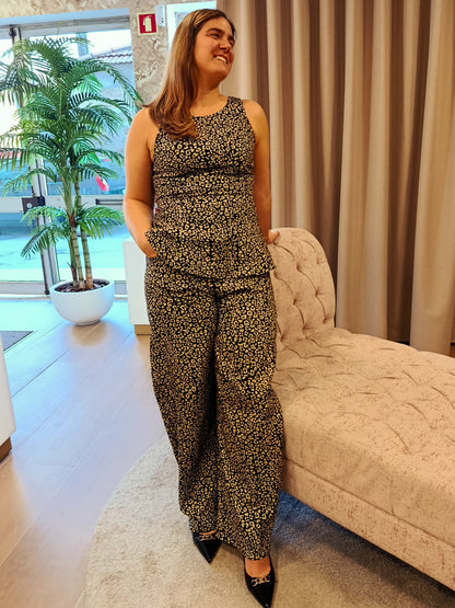 CONJUNTO ANIMAL PRINT