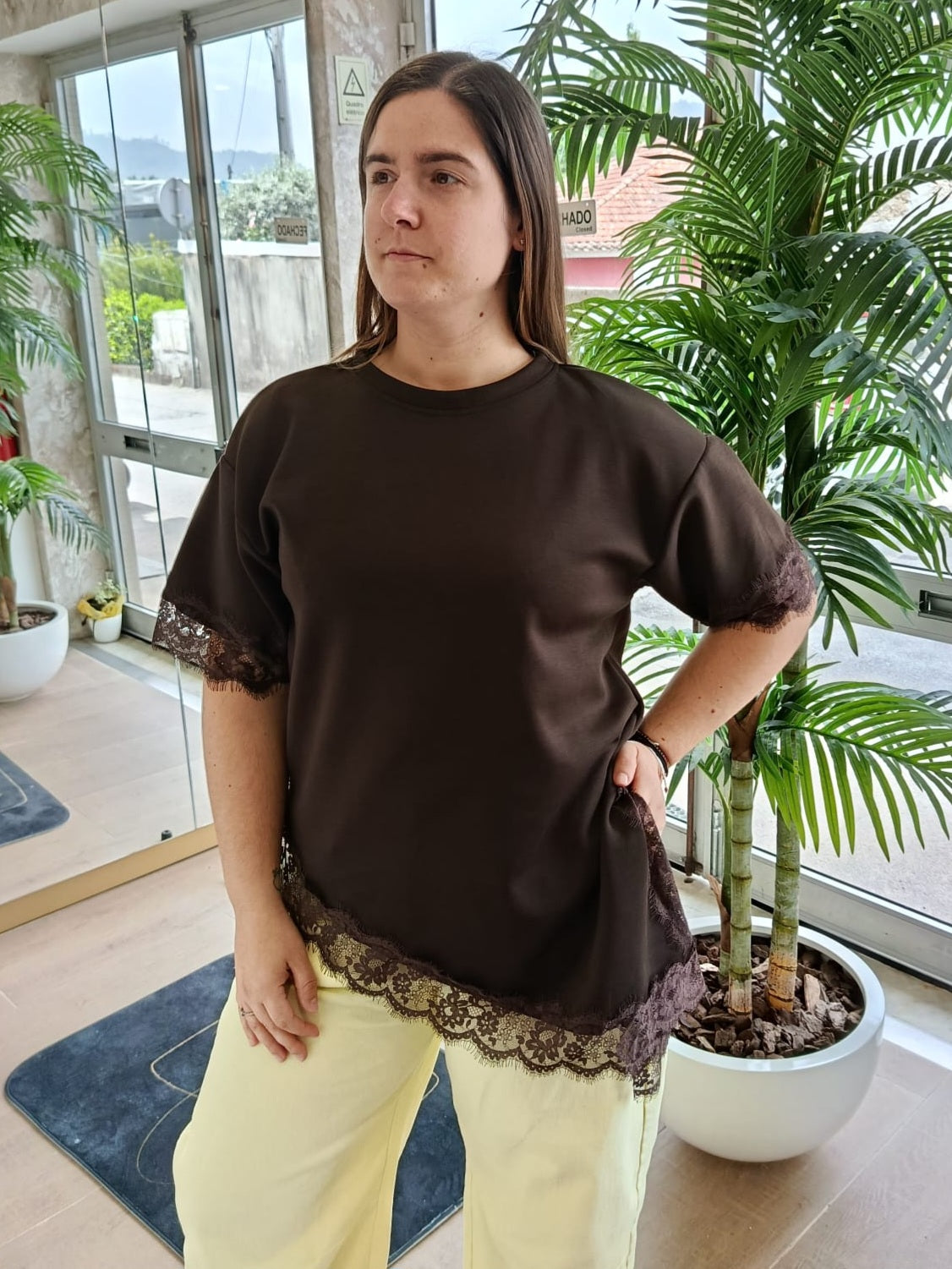 NOVAS CORES T-SHIRT DUPE ZARA