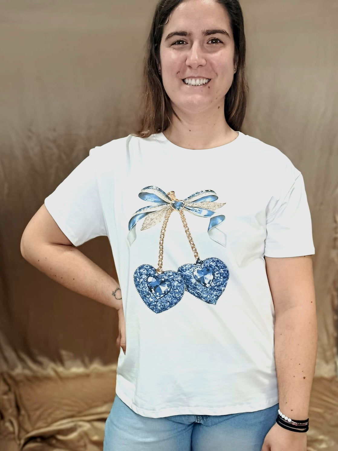 T-SHIRT BÁSICA C/ VÁRIOS ESTAMPADOS