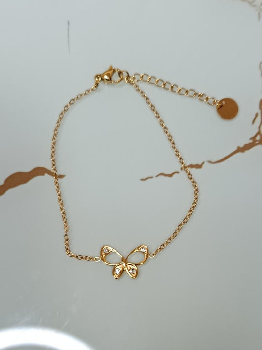 PULSEIRA BORBOLETA MINIMALISTA