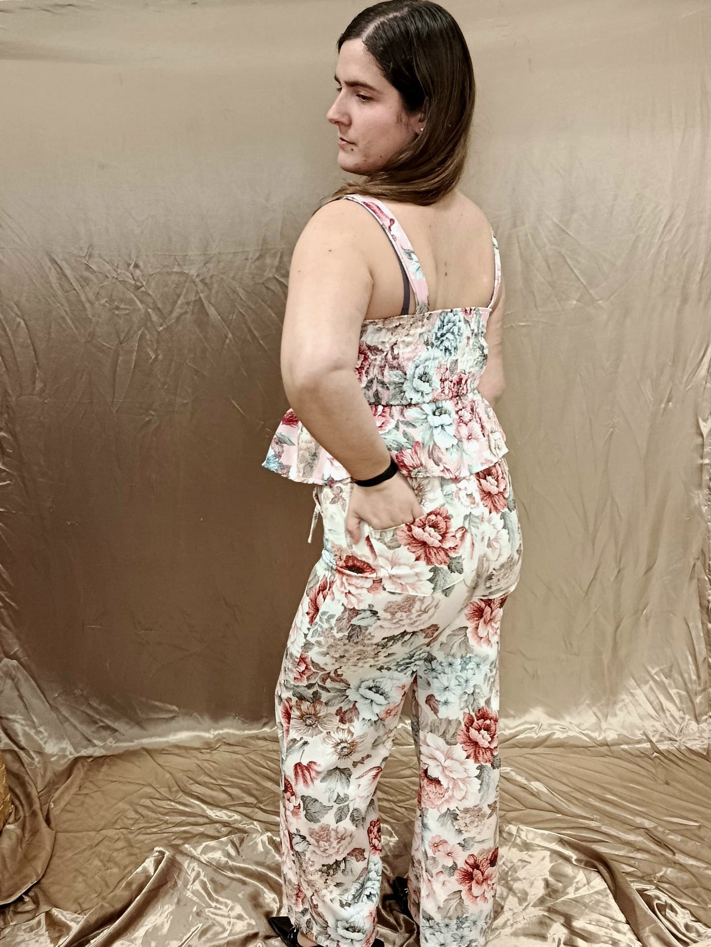 CALÇA FLORAL