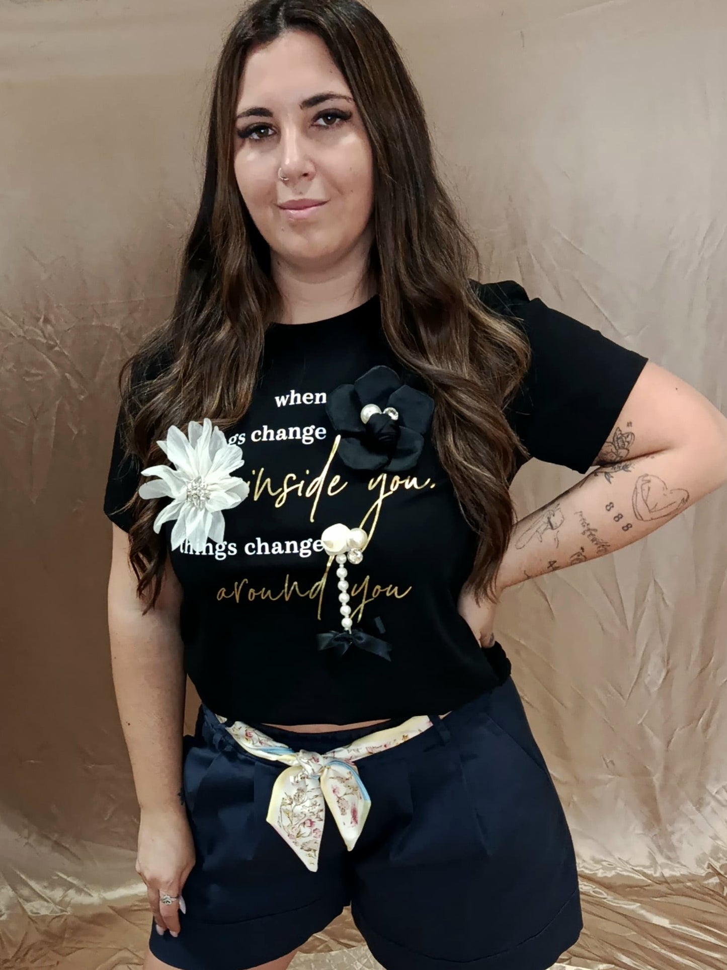 T-SHIRT FLORES