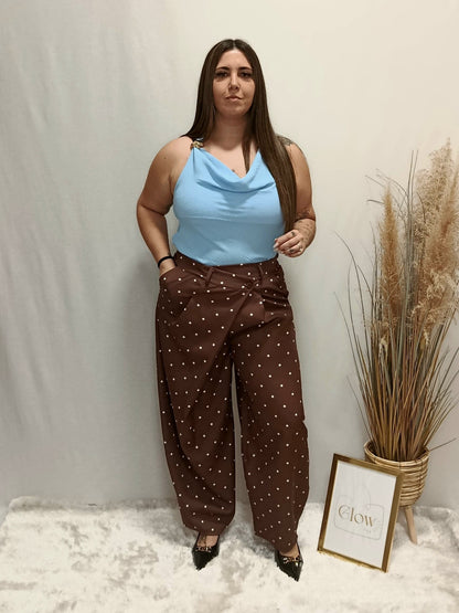 CALÇA C/BOLINHAS