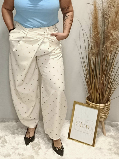 CALÇA C/BOLINHAS