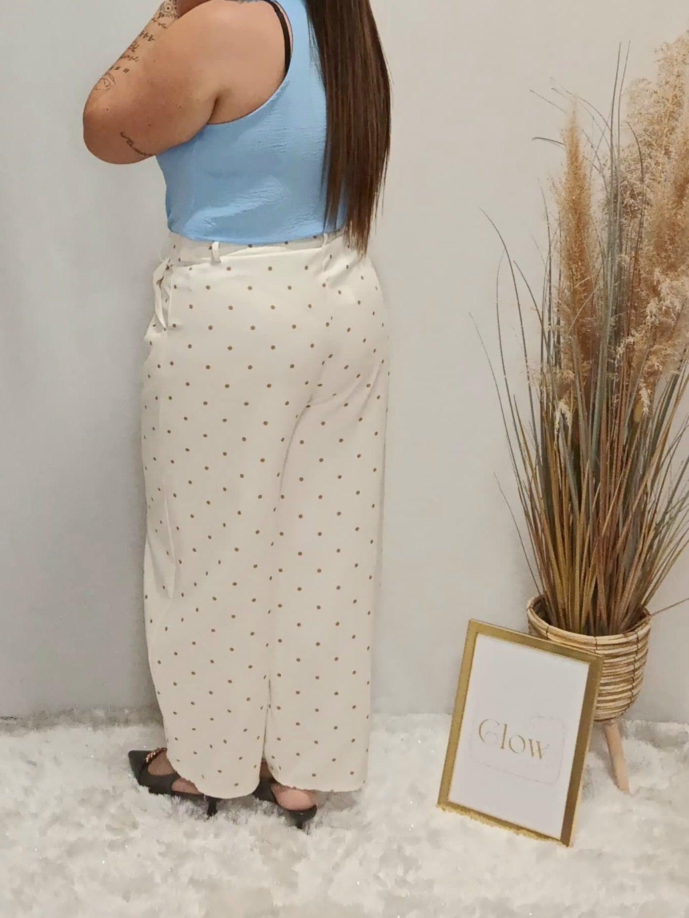 CALÇA C/BOLINHAS