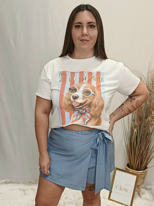 T-SHIRT LA VIE EST BELLE
