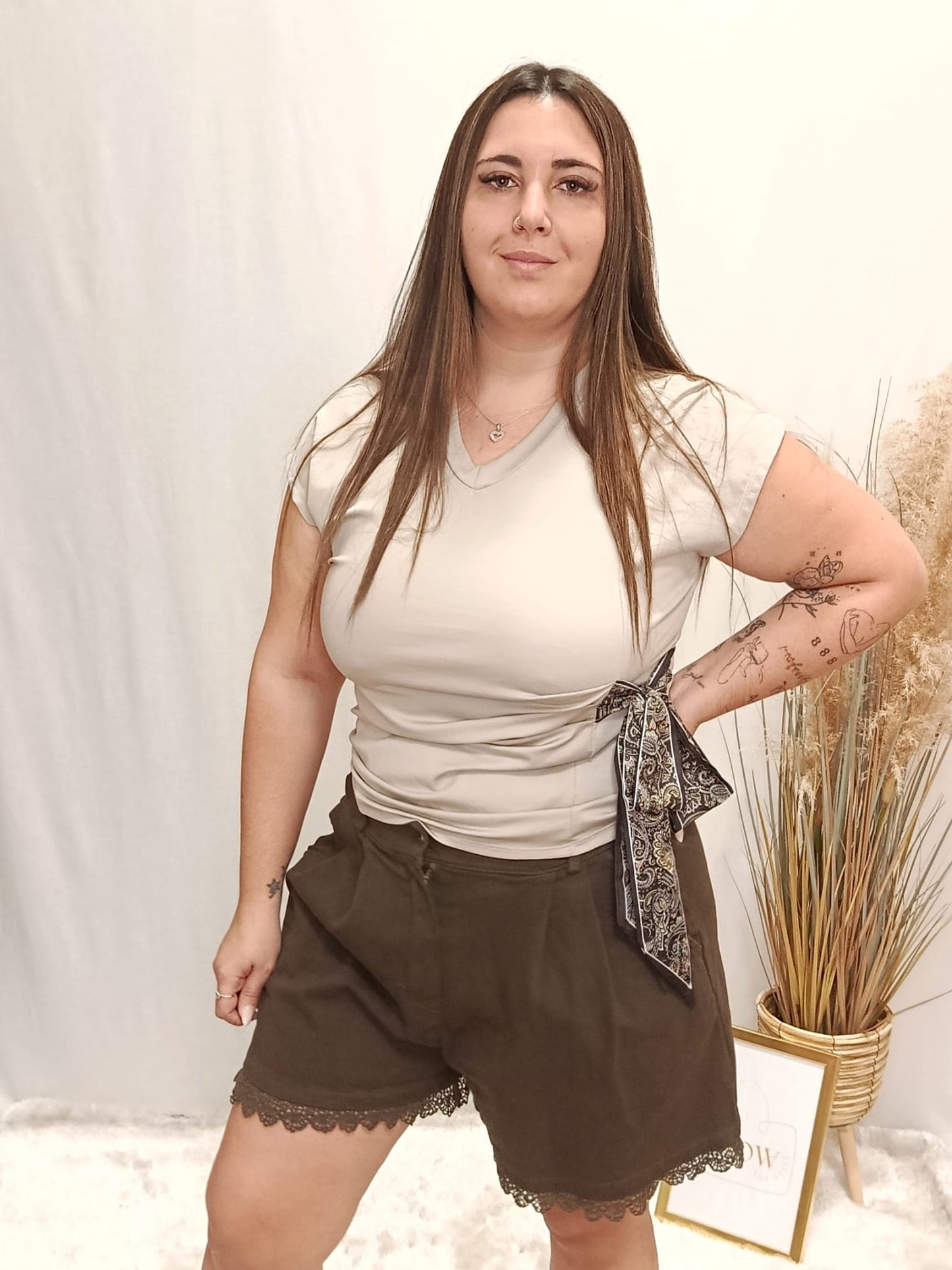 BLUSA C/LAÇO