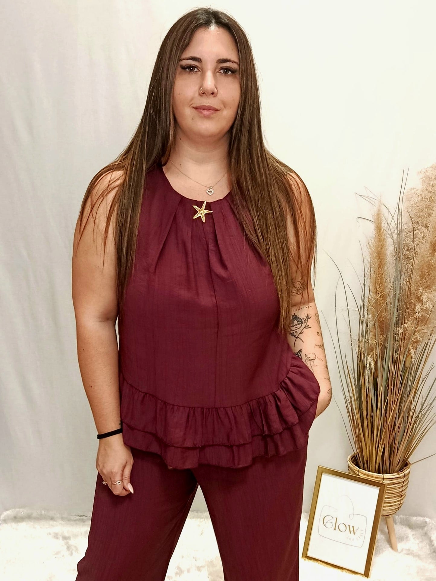 BLUSA C/FOLHO