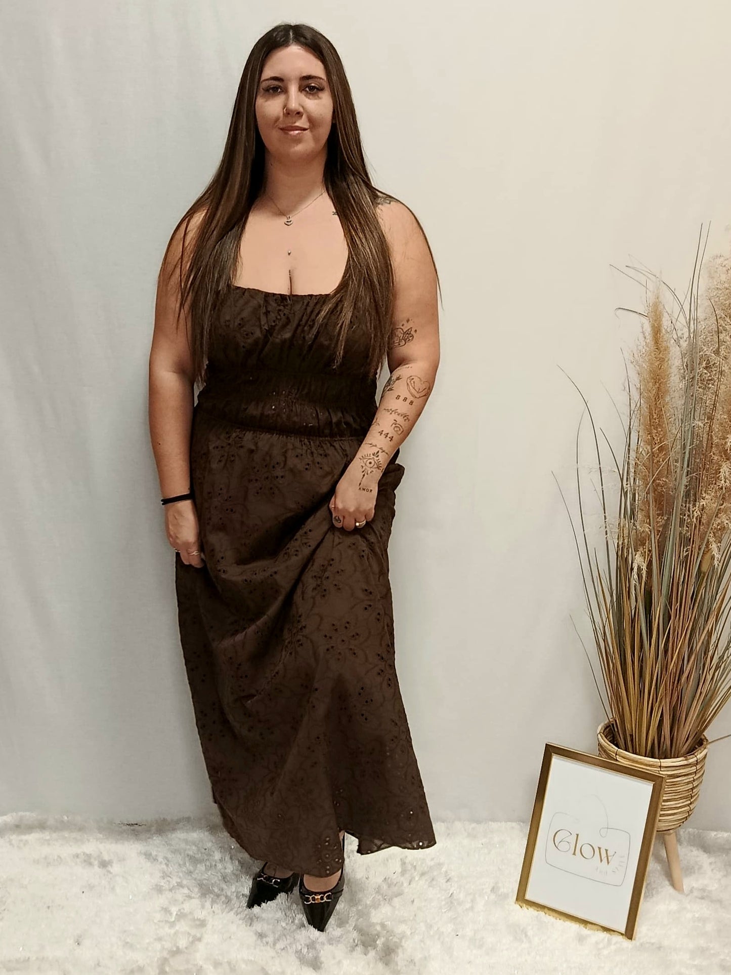 VESTIDO BORDADO INGLÊS