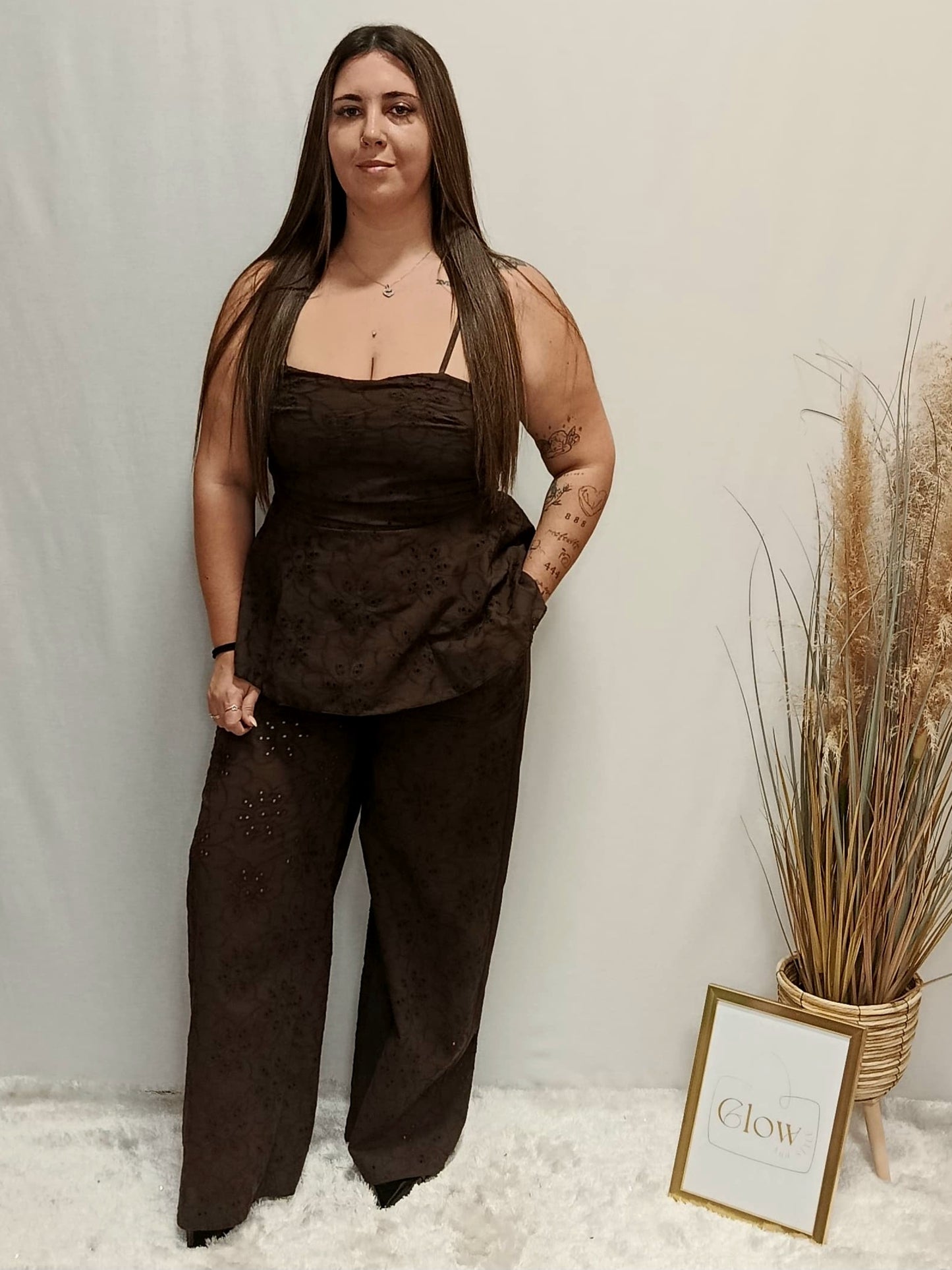 CONJUNTO BORDADO INGLÊS
