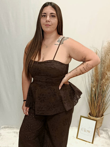CONJUNTO BORDADO INGLÊS