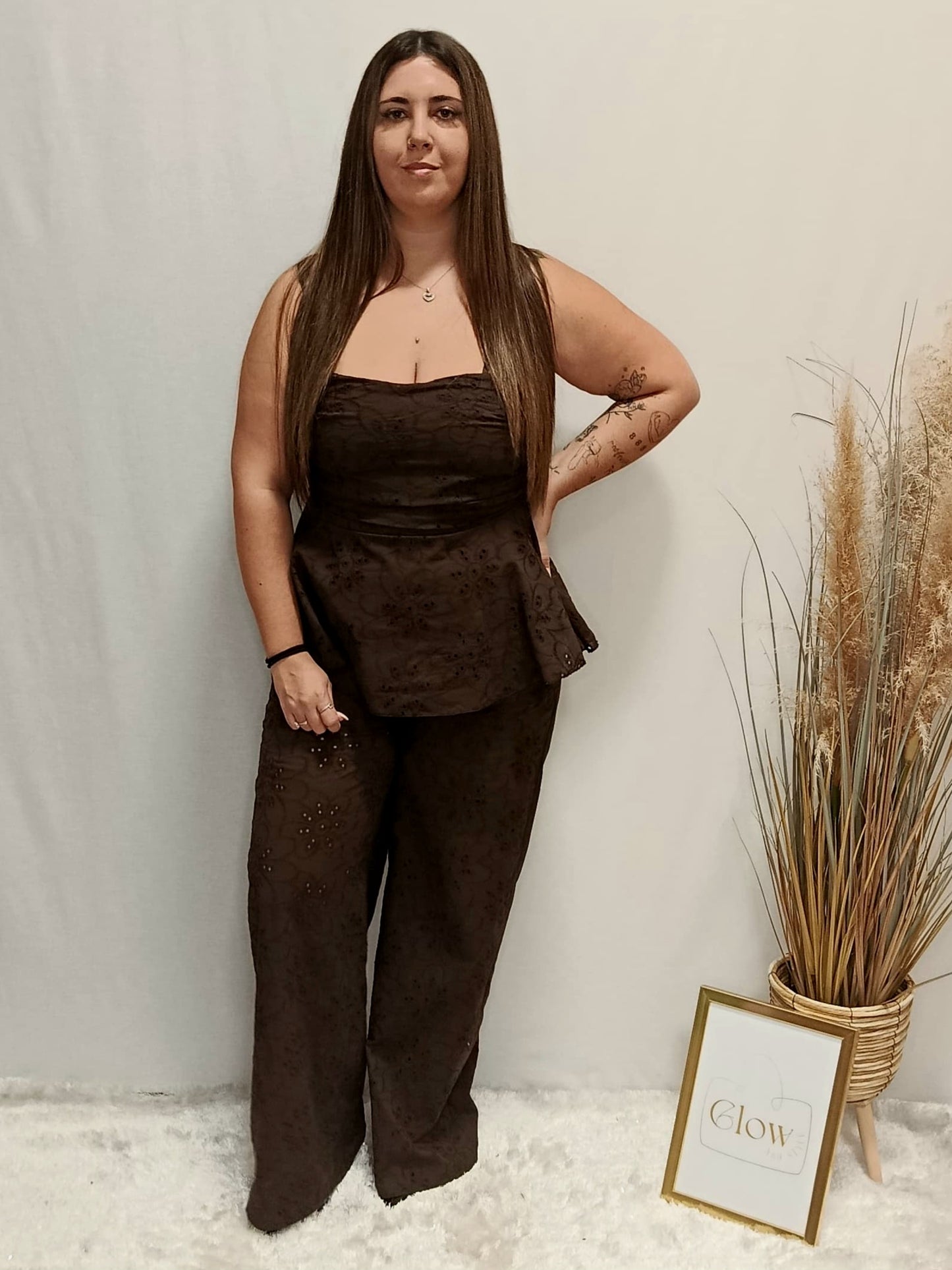 CONJUNTO BORDADO INGLÊS